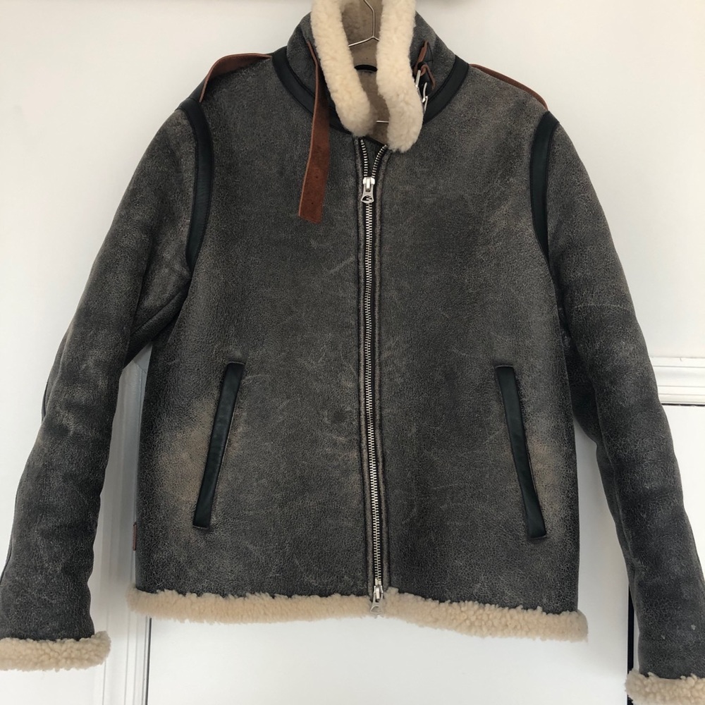 Acne studios shearling jacket